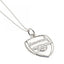 Arsenal FC sterling silver crest pendant and chain