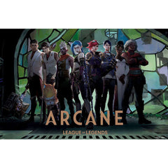 Arcane Zaun Arcade Poster 32 LKT Sport Entertainment>TV Series>Arcane Posters