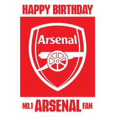 Arsenal FC 3D Lenticular Birthday Card LKT Sport Football>Premier League>Arsenal FC Greeting Cards