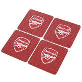 Arsenal FC 4pk Cork Coaster LKT Sport Football>Premier League>Arsenal FC Coasters