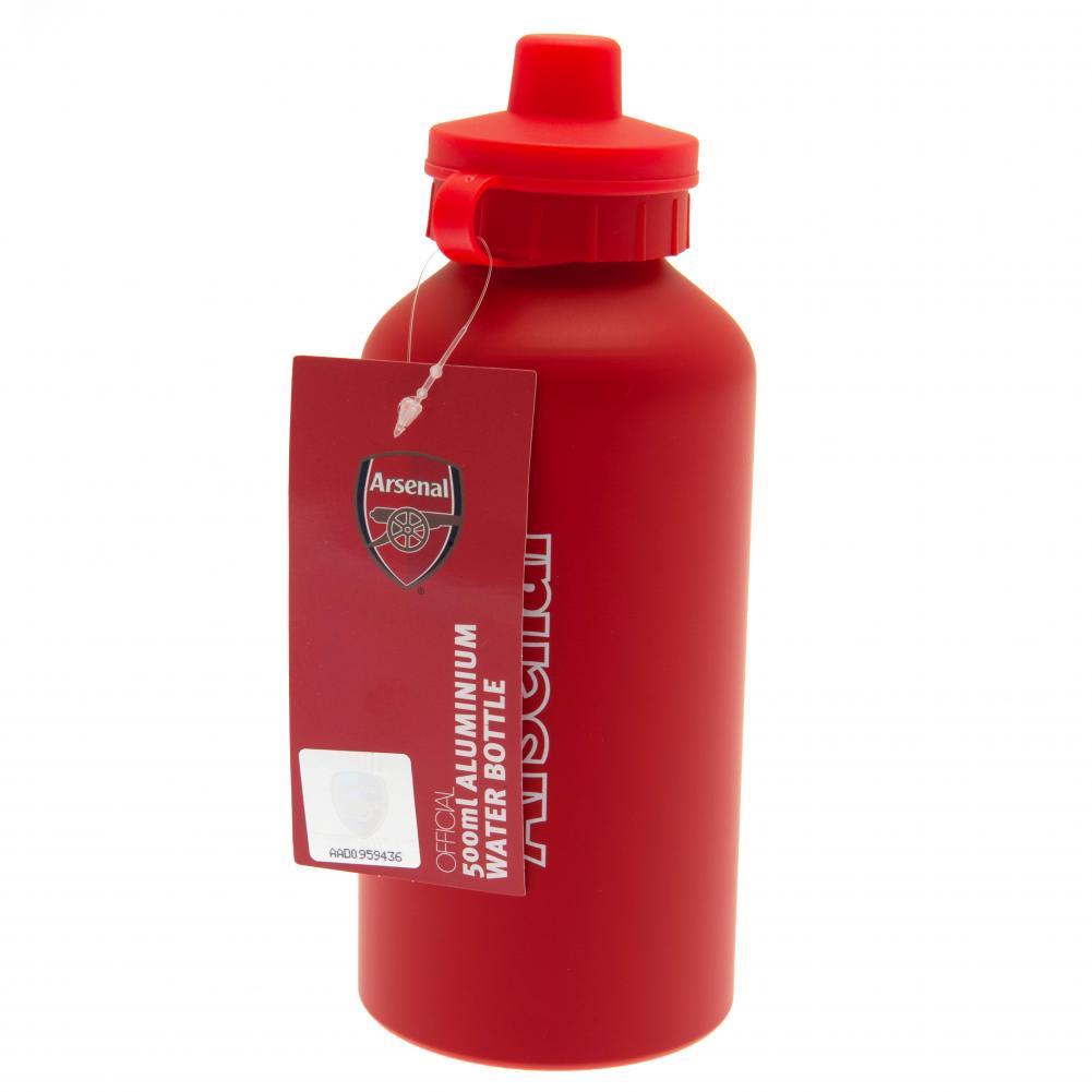 Arsenal FC Aluminium Drinks Bottle MT LKT Sport Football>Premier League>Arsenal FC Water Bottles