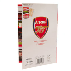 Arsenal FC Birthday Card With Stickers LKT Sport Football>Premier League>Arsenal FC Greeting Cards