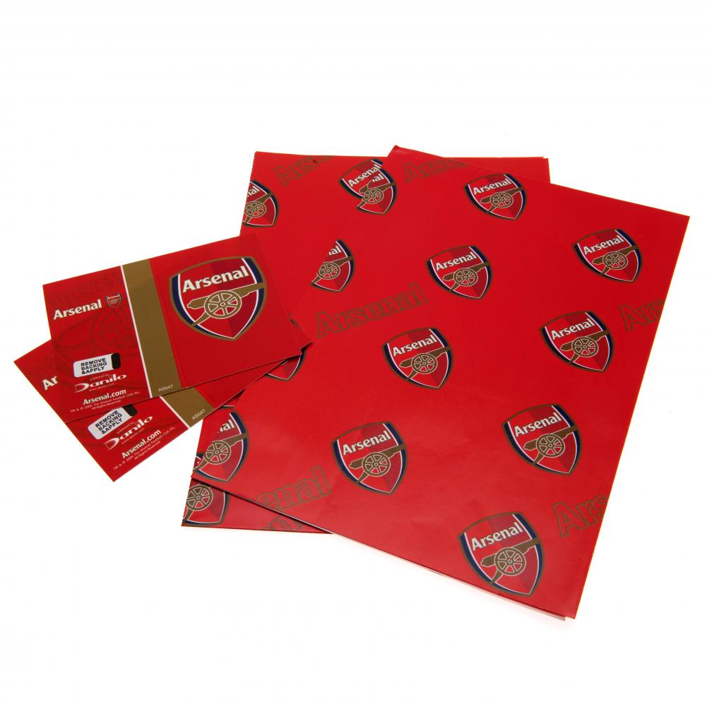 Arsenal FC Crest Gift Wrap LKT Sport Football>Premier League>Arsenal FC Wrapping Paper