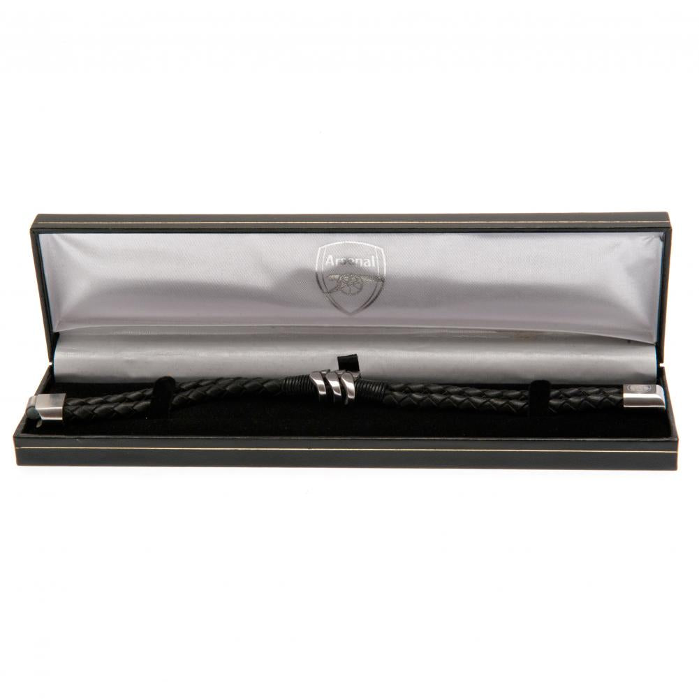 Arsenal FC Leather Bracelet LKT Sport Football>Premier League>Arsenal FC Bracelets