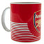Arsenal FC Linea Mug LKT Sport Ceramic everyday coffee mugLinea design featuring a full colour Arsenal club crestGlazed kiln fired finish with white handleOfficial licensed productApprox 315ml (11oz)Approx 9cm tall, 8cm in diameter Mugs