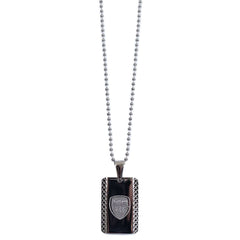 Arsenal FC Patterned Dog Tag & Chain LKT Sport Patterned design stainless steel dog tag and ball chainChrome finish and engraved with the Arsenal crestOfficial licensed productChain approx 50cm (20in)Dog tag approx 30mm x 20mm Necklaces