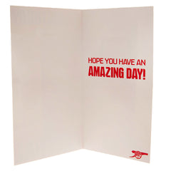 Arsenal FC Retro Shirt Birthday Card LKT Sport Football>Premier League>Arsenal FC Greeting Cards