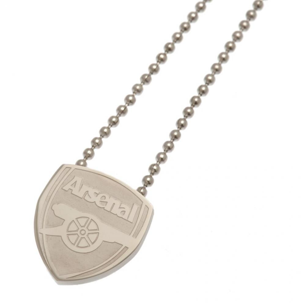 Arsenal FC Stainless Steel Pendant & Chain LKT Sport Football>Premier League>Arsenal FC Charms & Pendants