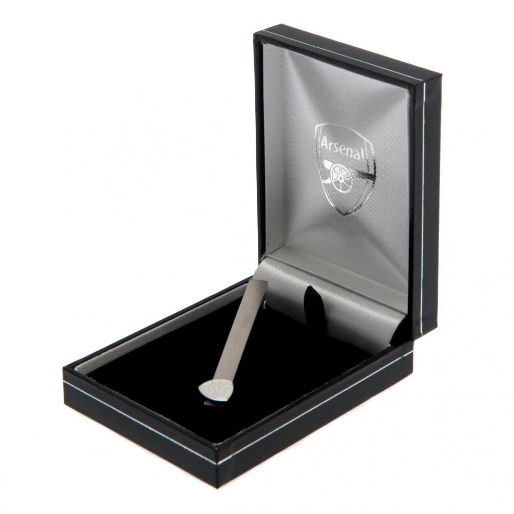Arsenal FC Stainless Steel Tie Slide LKT Sport Football>Premier League>Arsenal FC Tie Clips