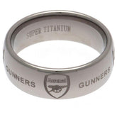 Arsenal FC Super Titanium Ring Small LKT Sport Football>Premier League>Arsenal FC Rings