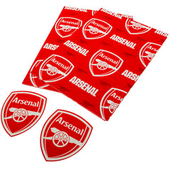 Arsenal FC Text Gift Wrap LKT Sport Football>Premier League>Arsenal FC Wrapping Paper