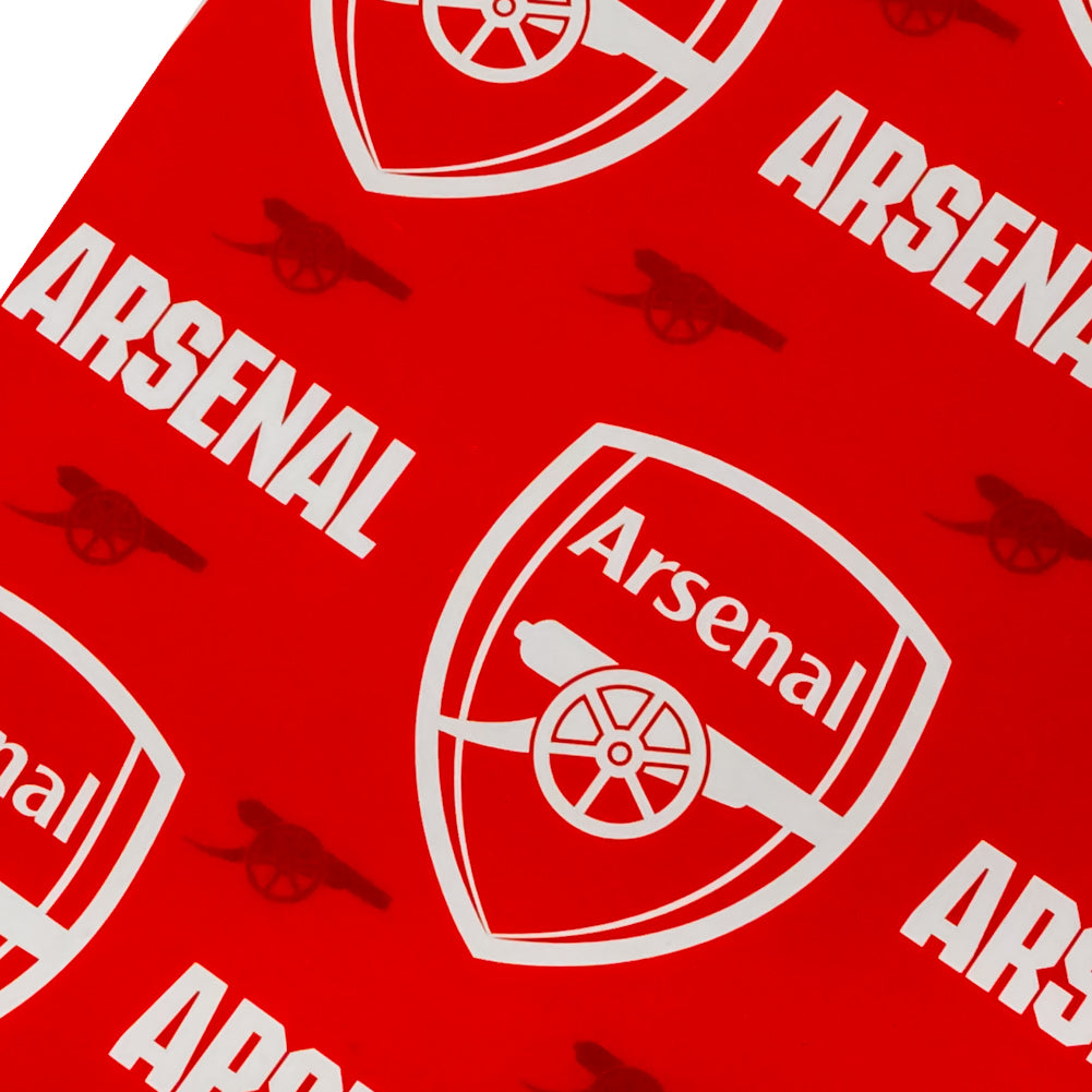 Arsenal FC Text Gift Wrap LKT Sport Football>Premier League>Arsenal FC Wrapping Paper