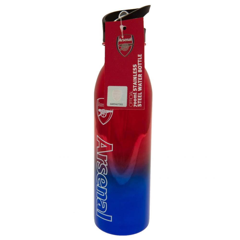Arsenal FC UV Metallic Drinks Bottle LKT Sport Football>Premier League>Arsenal FC Water Bottles