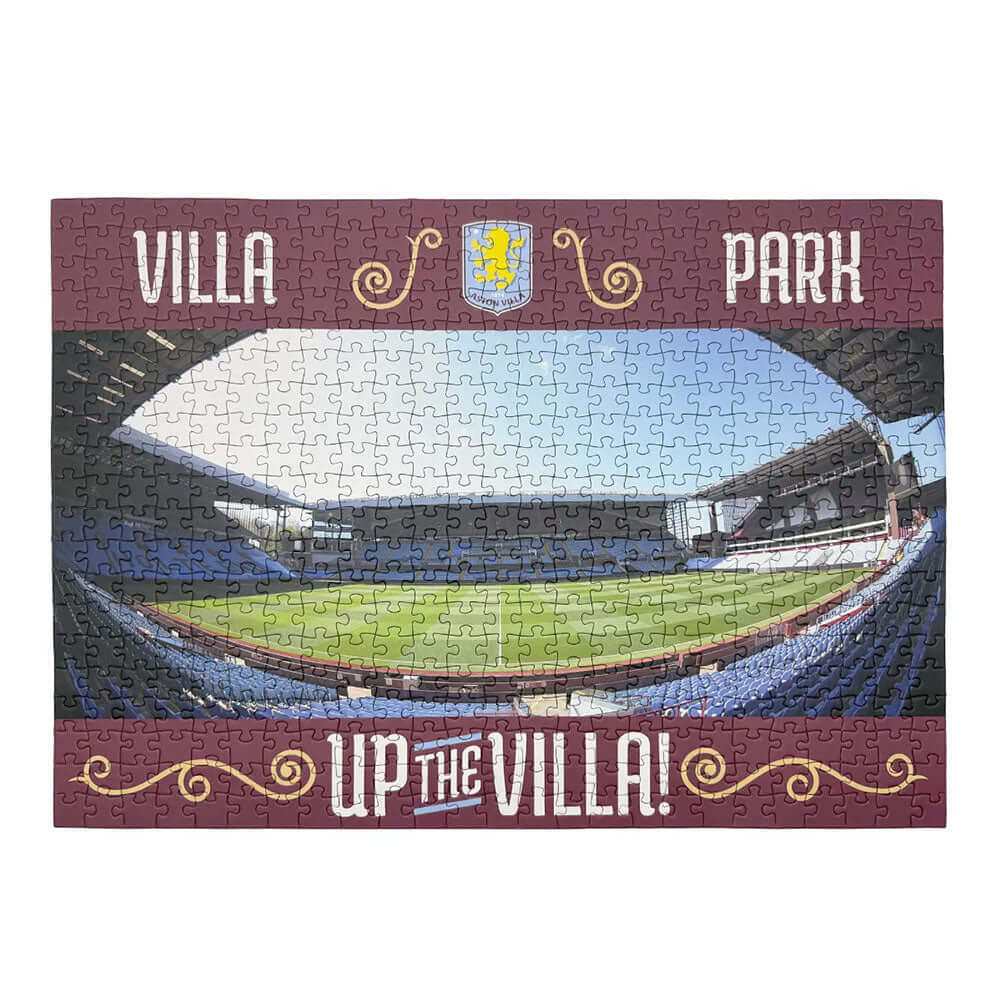 Aston Villa FC 500pc Puzzle LKT Sport Classic 500pc jigsaw puzzleMakes up a picture of Villa Park StadiumSuitable for ages 3+Official licensed productApprox 48cm x 34cm Jigsaw Puzzles