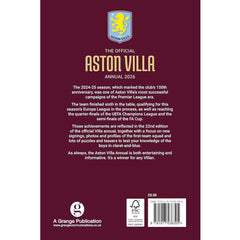 Aston Villa FC Annual 2026 LKT Sport Football>Premier League>Aston Villa FC Print Books