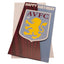 Aston Villa FC Crest Birthday Card LKT Sport Colourful gloss finish fold out birthday cardFeaturing a large Aston Villa crest with Happy Birthday on the topMessage on the reverse reads 'Have a Great Day!'Official licensed productApprox 23cm x 12cm Greetin