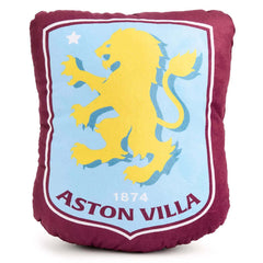 Aston Villa FC Crest Cushion LKT Sport Bright colourful Villa crest cushion100% PolyesterOfficial licensed productApprox 26cm x 11cm x 22cm Throw Pillows