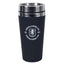 Aston Villa FC Executive Travel Mug LKT Sport Stainless steel double-walled thermal travel mugMaintains the temperature of your drink for longerExecutive design finished with a matt black soft feelSilver rim screw top lid with slide close drinking holeOff