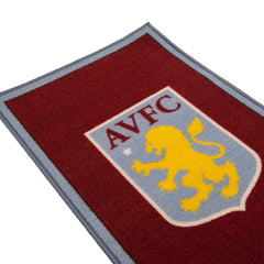 Aston Villa FC Rug LKT Sport Bright colourful bedroom rug featuring a large central club crestMade from 100% polyamide with a non-slip backingMachine washableOfficial licensed productApprox 80cm x 50cm Rugs