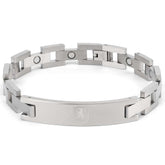 Aston Villa FC Stainless Steel Bracelet LKT Sport Classic design stainless steel link braceletFeaturing a club crest engraved plateOfficial licensed productApprox 22cm x 1cm Bracelets