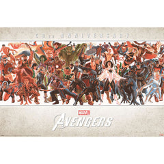 Avengers Poster 60th Anniversary 259 LKT Sport Entertainment>Movies>Avengers Posters