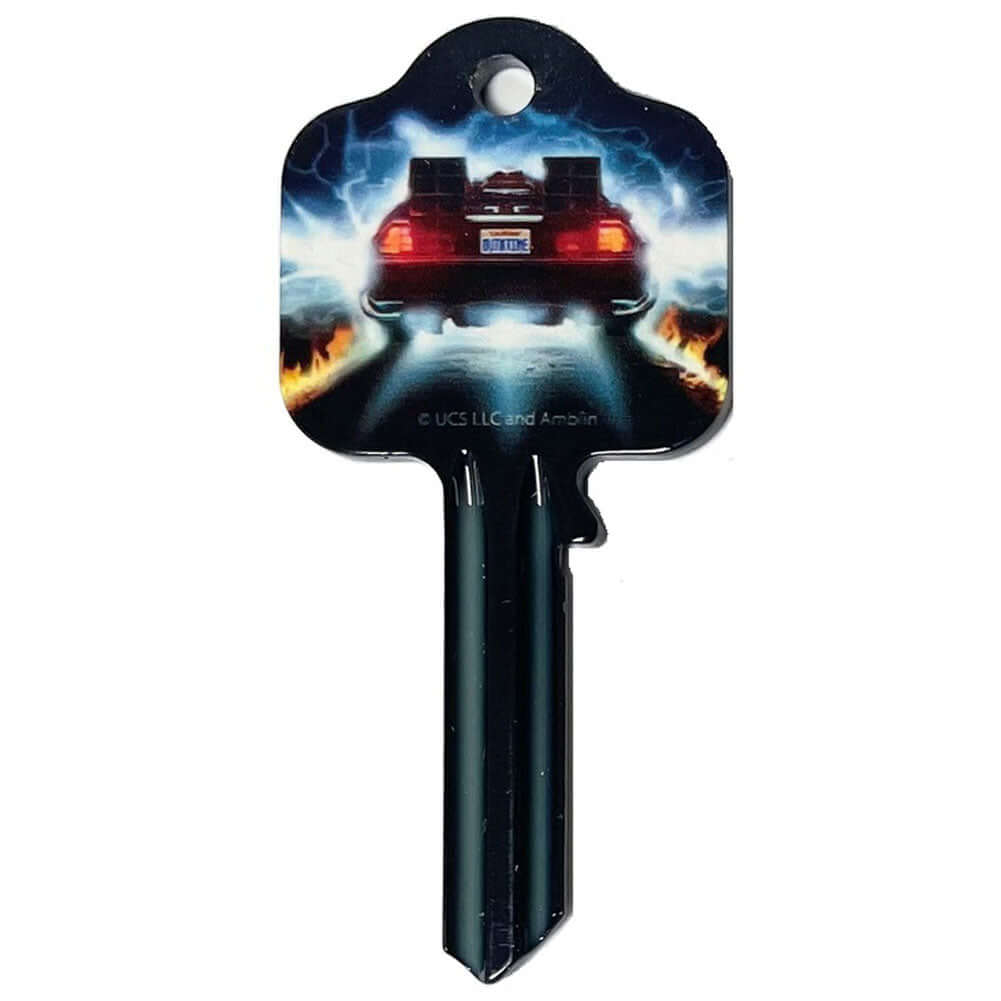 Back To The Future Door Key LKT Sport Entertainment>Movies>Back To The Future Key Blanks
