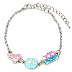 Barbie Silver Plated Charm Bracelet LKT Sport Entertainment>Movies>Barbie