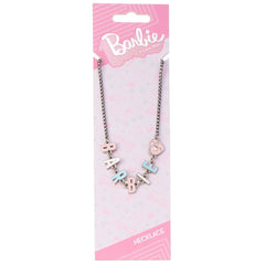 Barbie Silver Plated Enamel Letter Necklace LKT Sport Entertainment>Movies>Barbie