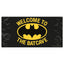 Batman Metal Wall Sign Batcave LKT Sport Large raised design metal wall sign in a gloss finish Features the Batman logo with the phrase 'Welcome To The Batcave' Comes ready to hang, ideal for personalising any room Official licensed product Approx 60cm x