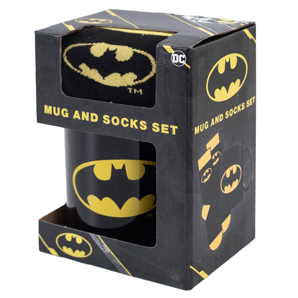 Batman Mug & Sock Set LKT Sport Entertainment>Movies>Batman Collectibles
