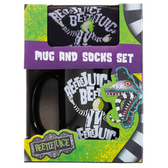 Beetlejuice Mug & Sock Set LKT Sport Entertainment>Movies>Beetlejuice Mugs