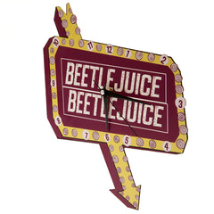 Beetlejuice Premium Metal Wall Clock LKT Sport Entertainment>Movies>Beetlejuice