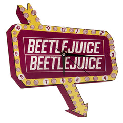 Beetlejuice Premium Metal Wall Clock LKT Sport Entertainment>Movies>Beetlejuice