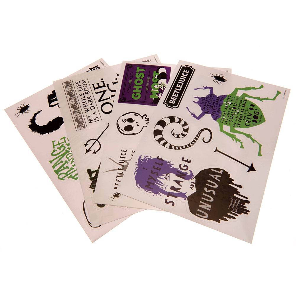 Beetlejuice Tech Stickers LKT Sport Entertainment>Movies>Beetlejuice Electronics Stickers & Decals
