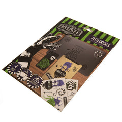 Beetlejuice Tech Stickers LKT Sport Entertainment>Movies>Beetlejuice Electronics Stickers & Decals