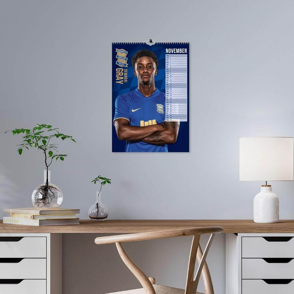 Birmingham City FC A3 Calendar 2026 LKT Sport Football>Football League>Birmingham City FC Wall Calendars
