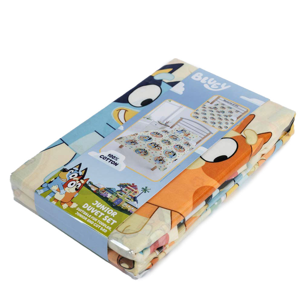 Bluey Frames Junior Duvet Set LKT Sport Entertainment>TV Series>Bluey Duvet Covers