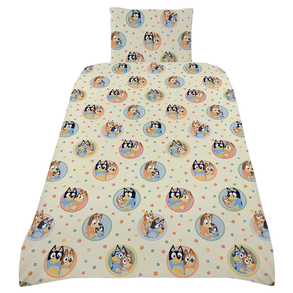 Bluey Frames Single Duvet Set LKT Sport Entertainment>TV Series>Bluey Duvet Covers