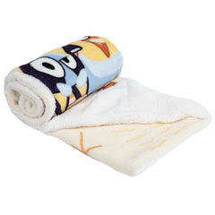 Bluey Sherpa Fleece Blanket LKT Sport Entertainment>TV Series>Bluey Throw Blankets