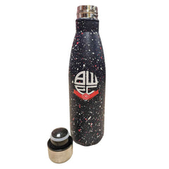 Bolton Wanderers FC Paint Splatter Thermal Flask LKT Sport Football>Football League>Bolton Wanderers FC Thermoses