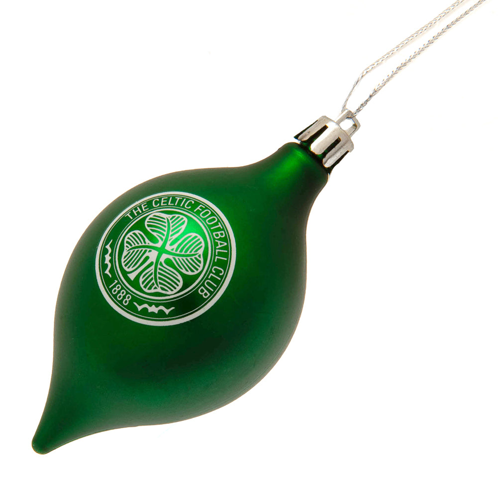 Celtic FC 3pk Vintage Baubles LKT Sport Football>European Leagues>Celtic FC Holiday Ornaments