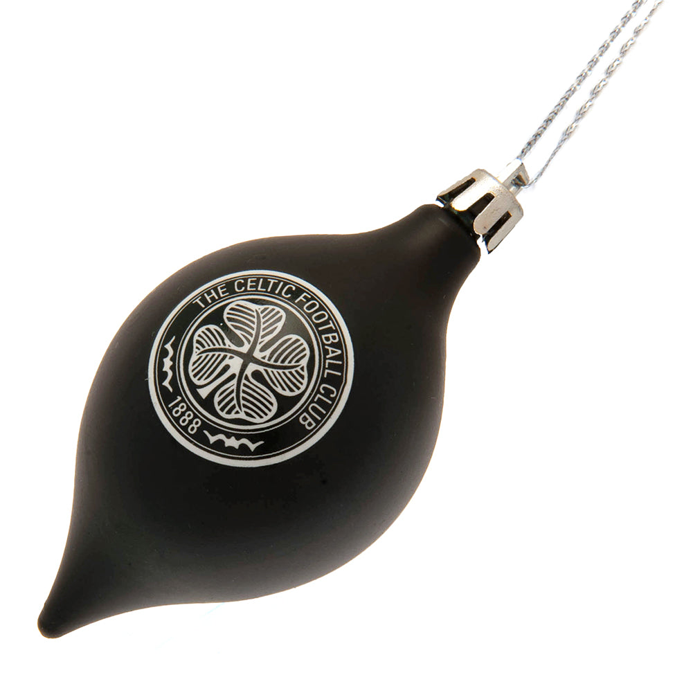 Celtic FC 3pk Vintage Baubles LKT Sport Football>European Leagues>Celtic FC Holiday Ornaments