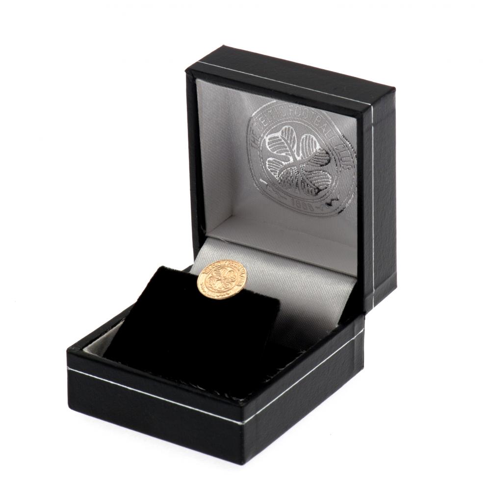 Celtic FC 9ct Gold Earring LKT Sport Football>European Leagues>Celtic FC Earrings
