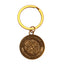 Celtic FC Antique Gold Crest Keyring LKT Sport Metal crest shaped keyring with chain and split ringDie stamped designMetal alloy with antique gold style finishOfficial licensed productApprox 30mm x 30mm Keychains