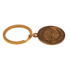 Celtic FC Antique Gold Crest Keyring LKT Sport Football>European Leagues>Celtic FC