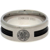 Celtic FC Black Inlay Ring Large LKT Sport Football>European Leagues>Celtic FC Rings