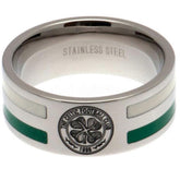 Celtic FC Colour Stripe Ring Large LKT Sport Football>European Leagues>Celtic FC Rings