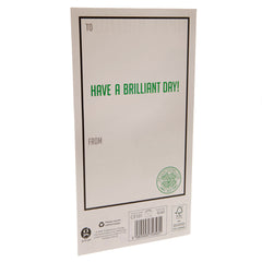Celtic FC Crest Birthday Card LKT Sport Football>European Leagues>Celtic FC Greeting Cards
