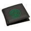 Celtic FC Embroidered Wallet LKT Sport Black PU wallet featuring a large embroidered club crest3 card slots, a window slot and 2 note pocketsChange pocket with secure stud fastener2 additional compartmentsOfficial licensed productApprox 11cm x 9cm Wallets