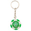 Celtic FC Football Keyring LKT Sport Plastic football shaped keyring with chain and split ringBright, colourful and highly detailedIdeal for attaching to keys, bags, belts and other itemsOfficial licensed productApprox 35mm in diameter Keychains